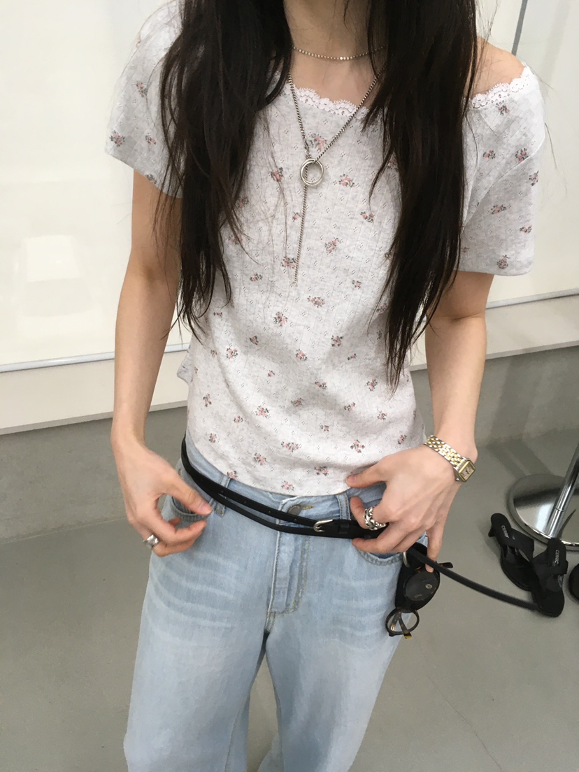 MINIMUZE韓國直郵女士新款休閑時尚職業推薦熱賣人氣26春夏T恤MINIMUZET恤