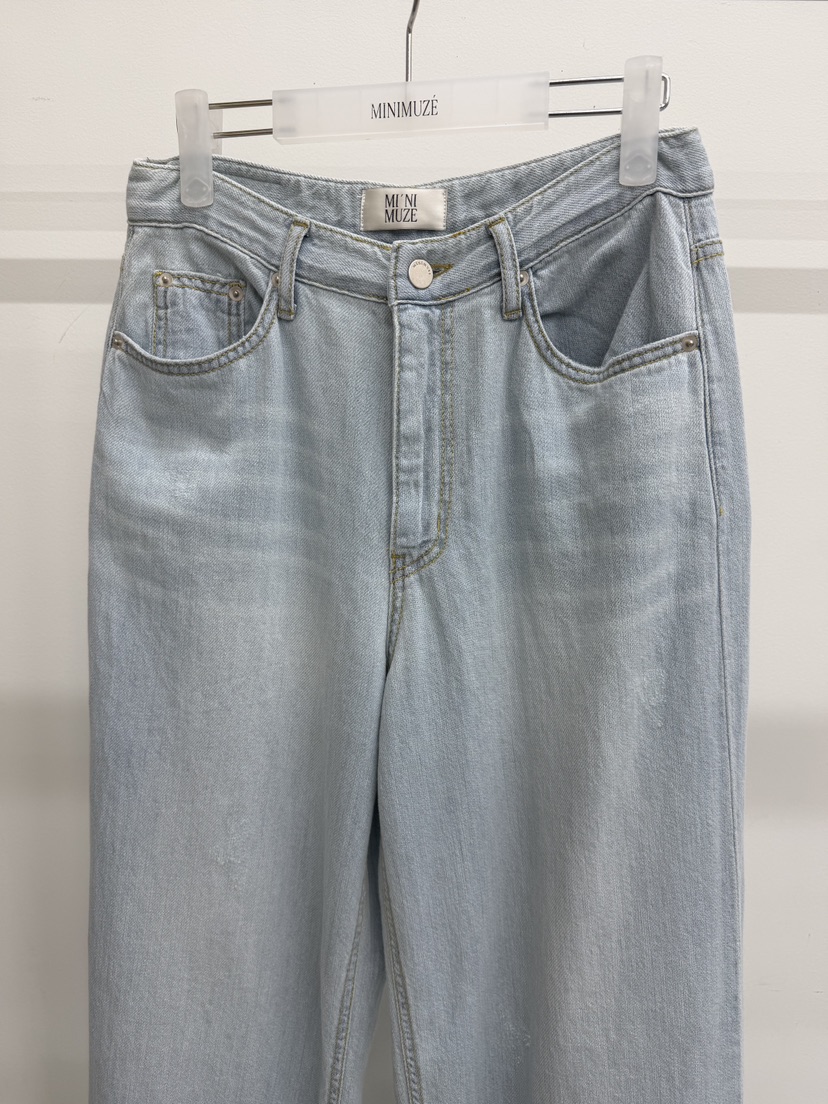 MINIMUZE韓國代購女士新品熱賣26春夏推薦休閑時尚牛仔褲MINIMUZE牛仔褲