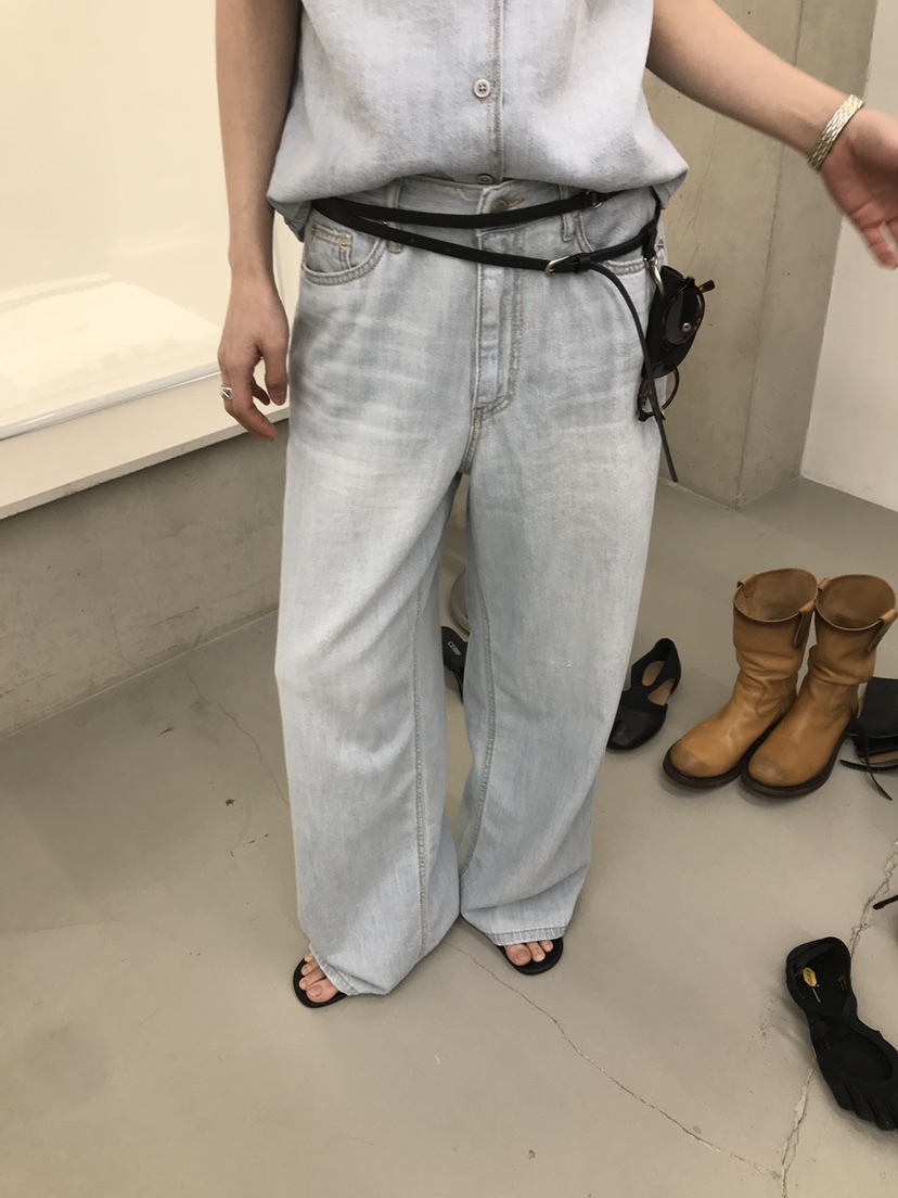 MINIMUZE韓國代購女士新品熱賣26春夏推薦休閑時尚牛仔褲MINIMUZE牛仔褲