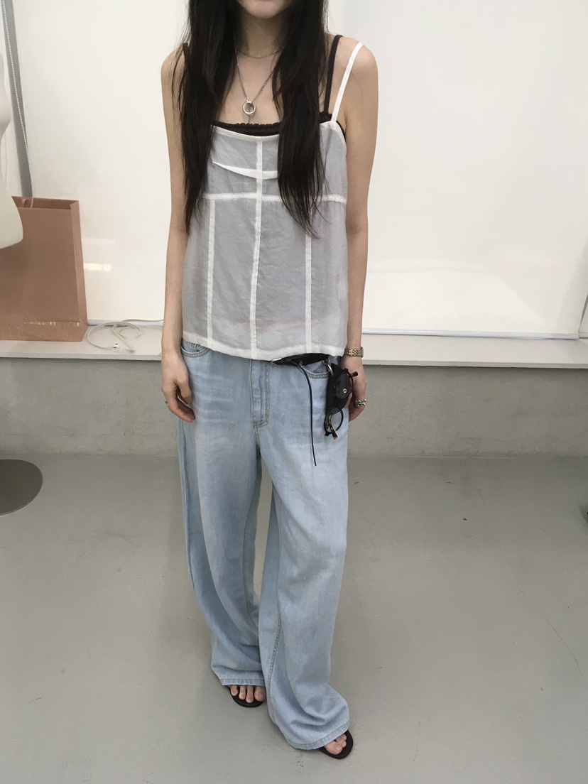 MINIMUZE韓國代購女士新品熱賣26春夏推薦休閑時尚牛仔褲MINIMUZE牛仔褲