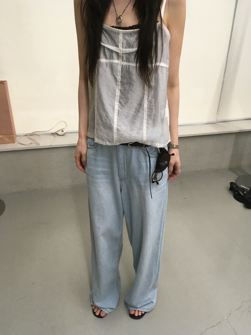 MINIMUZE韓國東大門代購女士新品休閑時尚推薦人氣吊帶背心MINIMUZE吊帶/背心