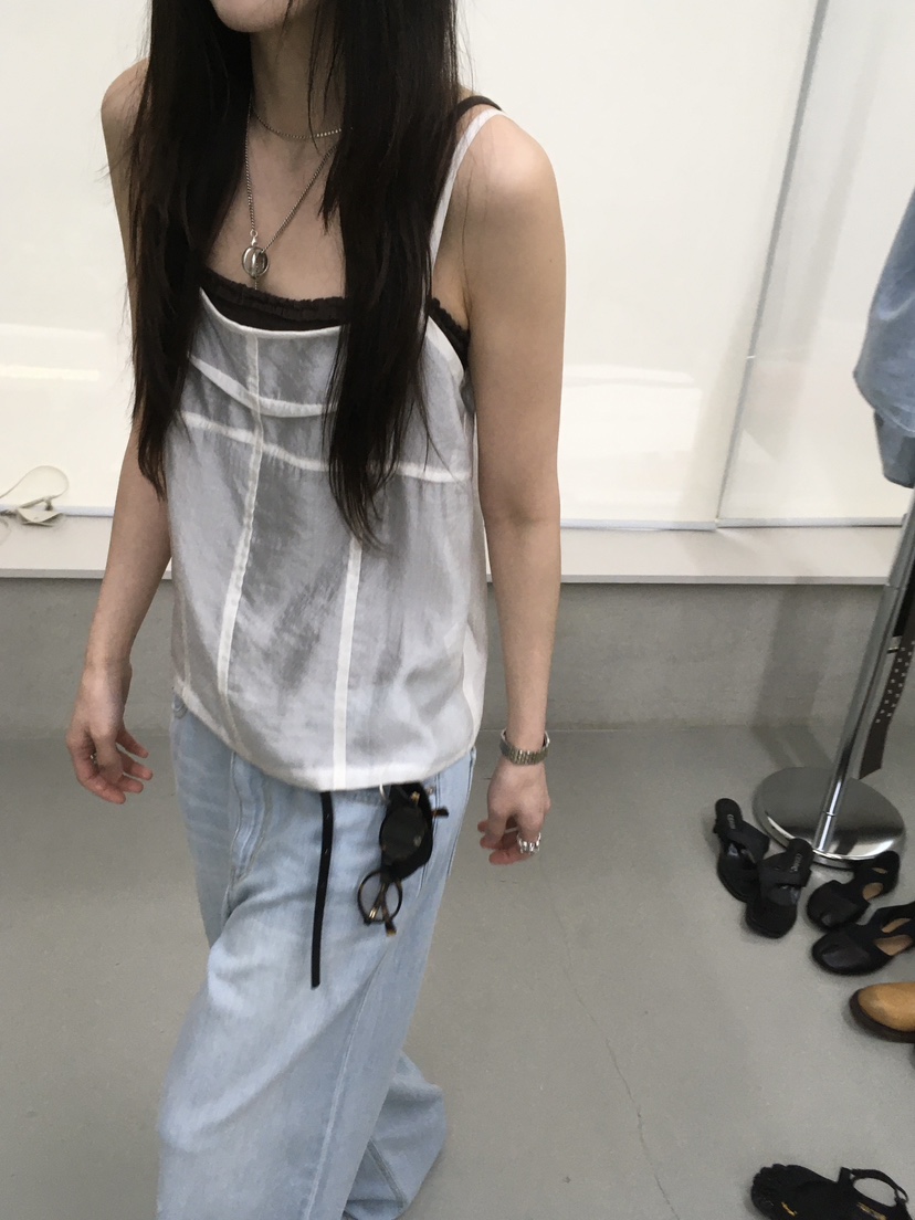 MINIMUZE韓國東大門代購女士新品休閑時尚推薦人氣吊帶背心MINIMUZE吊帶/背心