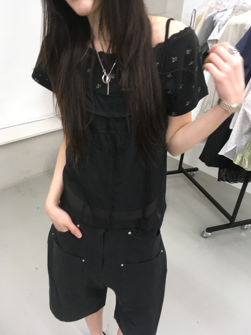 MINIMUZE韓國東大門代購女士新品休閑時尚推薦人氣吊帶背心MINIMUZE吊帶/背心