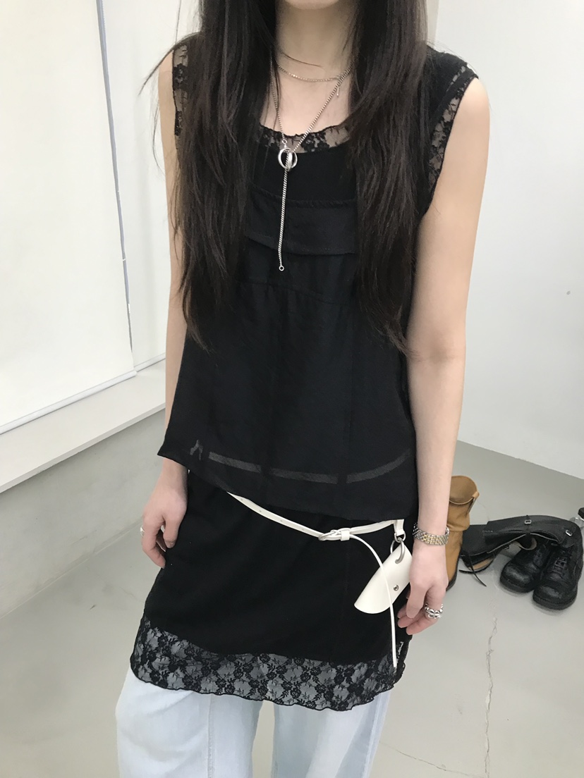 MINIMUZE韓國東大門代購女士新品休閑時尚推薦人氣吊帶背心MINIMUZE吊帶/背心