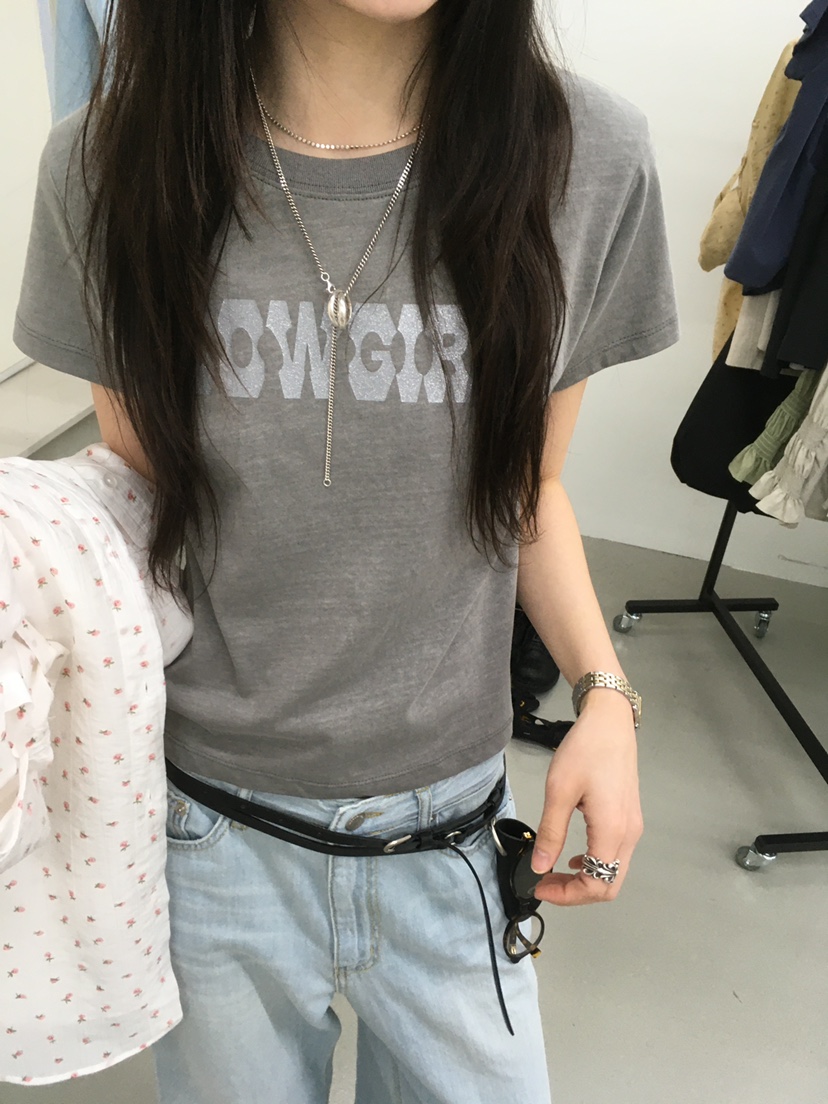 MINIMUZE韓國東大門直郵女裝新品26春夏時尚休閑推薦職業T恤MINIMUZET恤