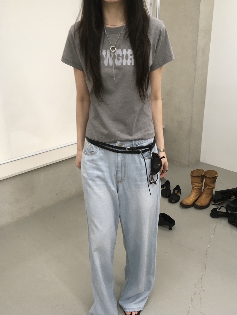 MINIMUZE韓國東大門直郵女裝新品26春夏時尚休閑推薦職業T恤MINIMUZET恤