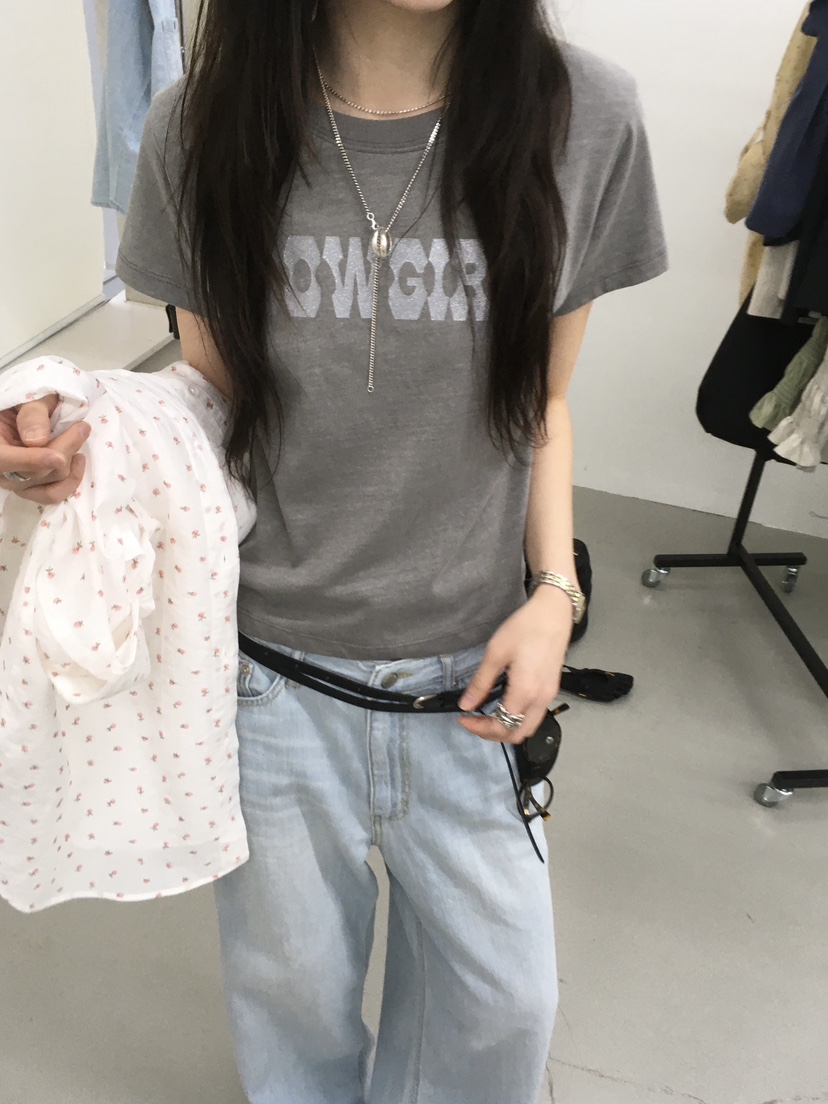 MINIMUZE韓國東大門直郵女裝新品26春夏時尚休閑推薦職業T恤MINIMUZET恤