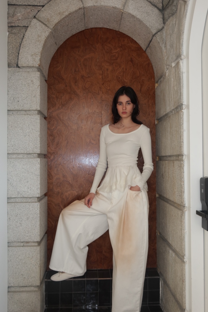 FIFO/UNANSWERED-MYSTERY韓國代購女裝新品熱賣休閑牛仔褲FIFO/UNANSWERED-MYSTERY牛仔褲