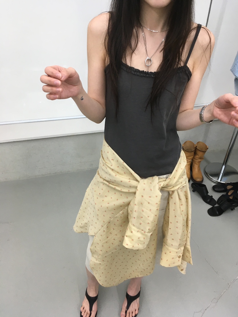 MINIMUZE韓國代購女裝新款26春夏推薦熱賣休閑職業吊帶背心MINIMUZE吊帶/背心