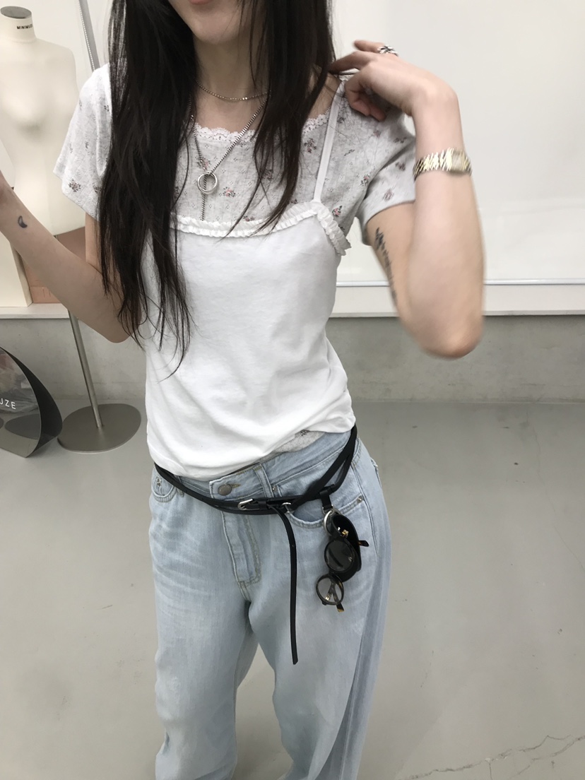 MINIMUZE韓國代購女裝新款26春夏推薦熱賣休閑職業吊帶背心MINIMUZE吊帶/背心