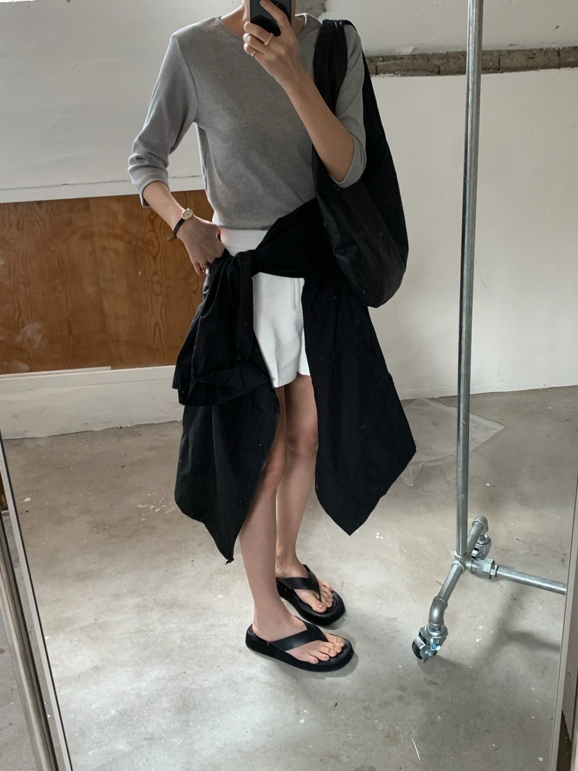 A Flan韓國東大門代購女士新款熱賣人氣26春夏職業休閑短褲AFN/FLAN EDITION短褲