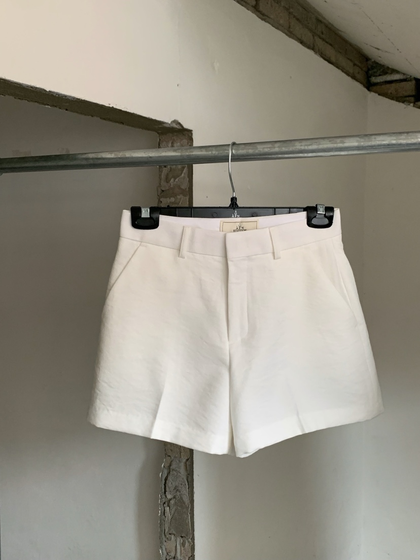 A Flan韓國東大門代購女士新款熱賣人氣26春夏職業休閑短褲AFN/FLAN EDITION短褲圖色1