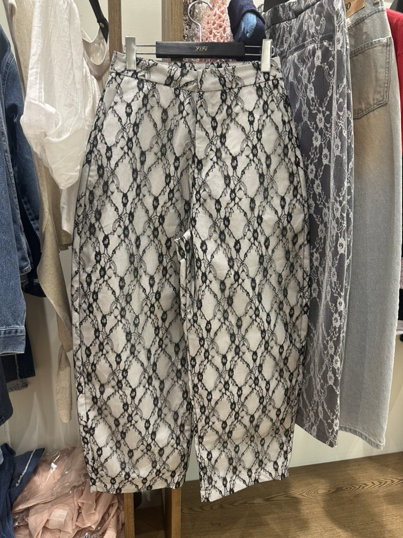 FIFO/UNANSWERED-MYSTERY韓國東大門代購女士新款職業休閑褲FIFO/UNANSWERED-MYSTERY休閑褲圖色2