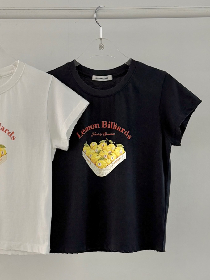 MORAN/MOSCO/SUGAR CASE韓國直郵女士新款時尚T恤復古MORAN/MOSCO/SUGAR CASET恤