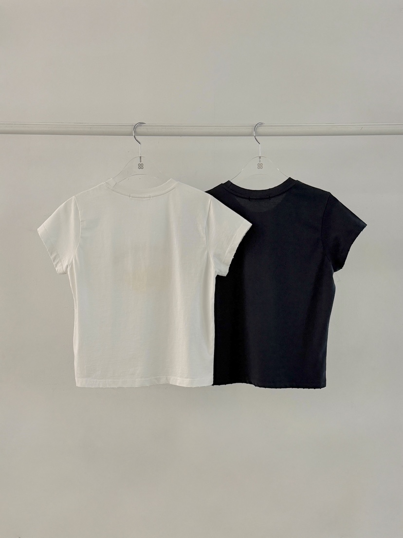 MORAN/MOSCO/SUGAR CASE韓國直郵女士新款時尚T恤復古MORAN/MOSCO/SUGAR CASET恤