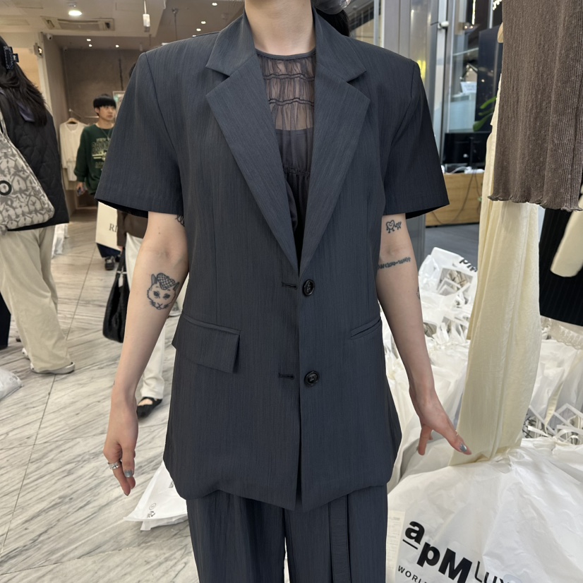 FOUNDATION韓國直郵女裝新款熱賣推薦26春夏人氣時尚夾克FOUNDATION夾克圖色2