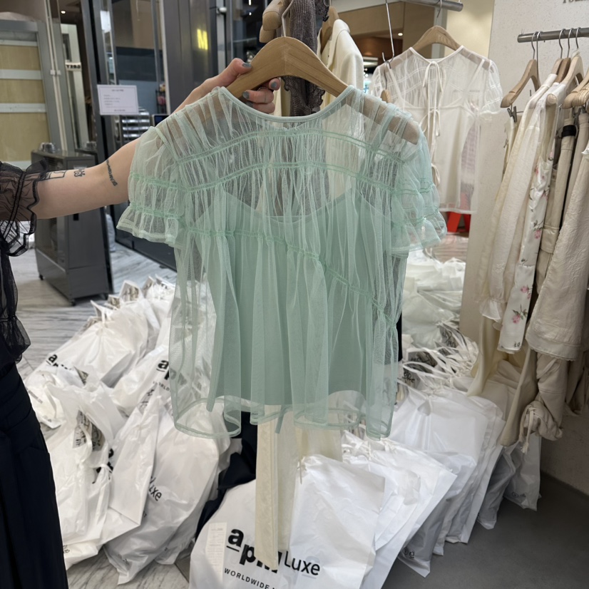 FOUNDATION韓國直郵實拍女裝新款人氣26春夏休閑套裝套裝FOUNDATION套裝圖色2