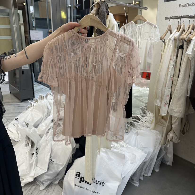 FOUNDATION韓國直郵實拍女裝新款人氣26春夏休閑套裝套裝FOUNDATION套裝圖色3