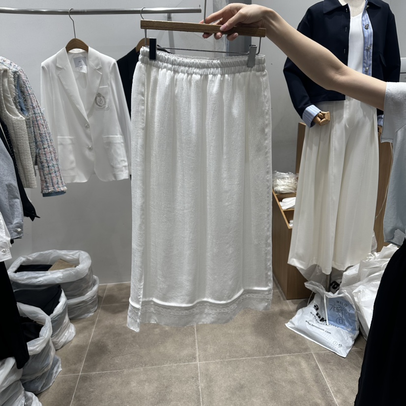 ENVY韓國直郵女士新款休閑26春夏職業人氣時尚熱賣推薦長裙ENVY長裙