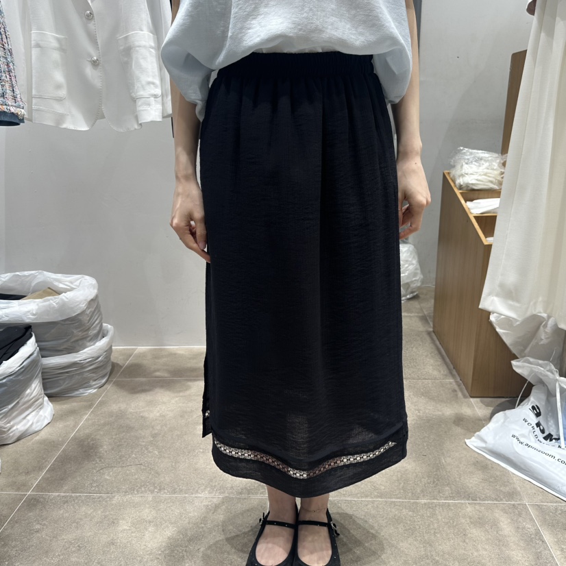 ENVY韓國直郵女士新款休閑26春夏職業人氣時尚熱賣推薦長裙ENVY長裙圖色3