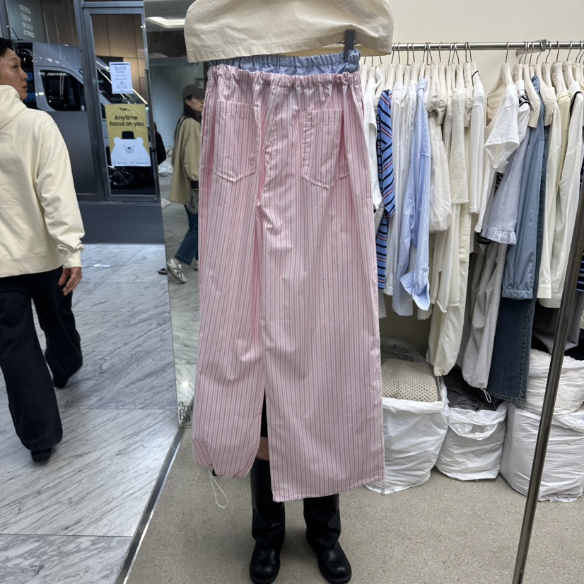 AMOEBA韓國代購女裝新品時尚職業人氣推薦休閑休閑褲疊穿AMOEBA休閑褲