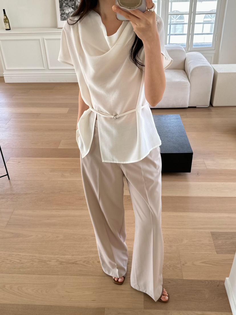 2ND GATE韓國代購女裝新款26春夏人氣職業推薦休閑休閑褲2ND GATE休閑褲