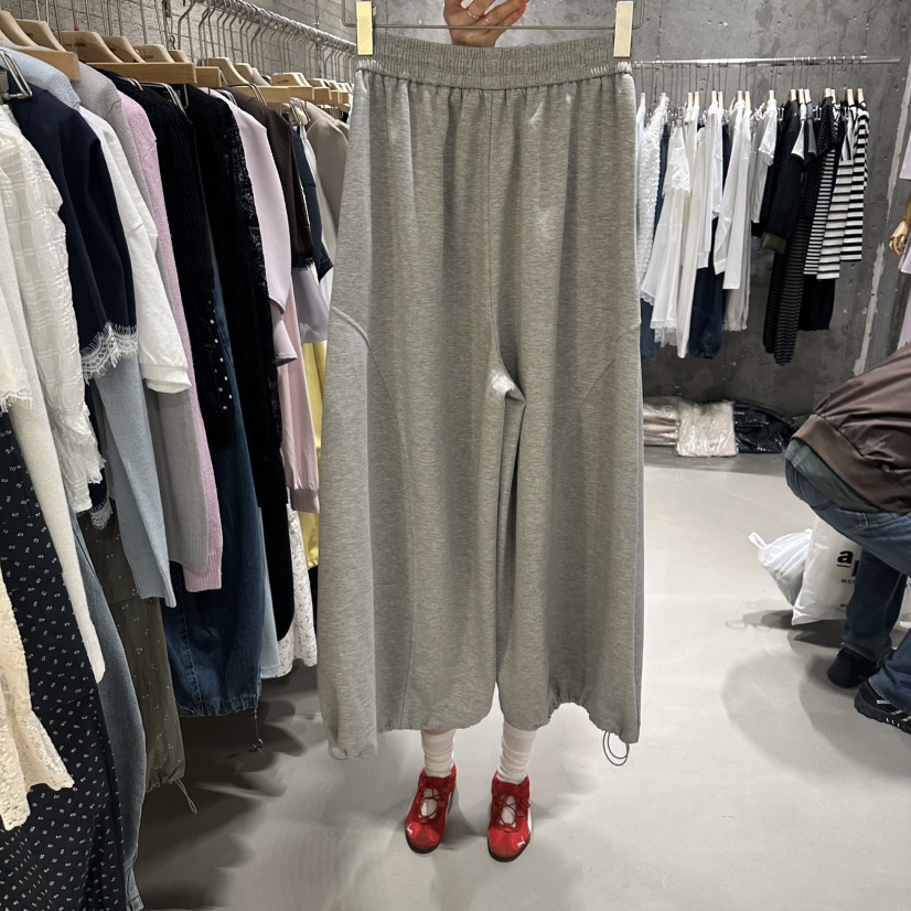 JUNI韓國直郵女裝新款人氣時尚職業熱賣26春夏休閑休閑褲my juni休閑褲