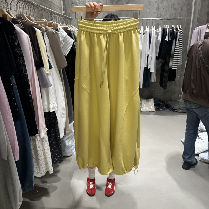 JUNI韓國直郵女裝新款人氣時尚職業熱賣26春夏休閑休閑褲my juni休閑褲圖色1