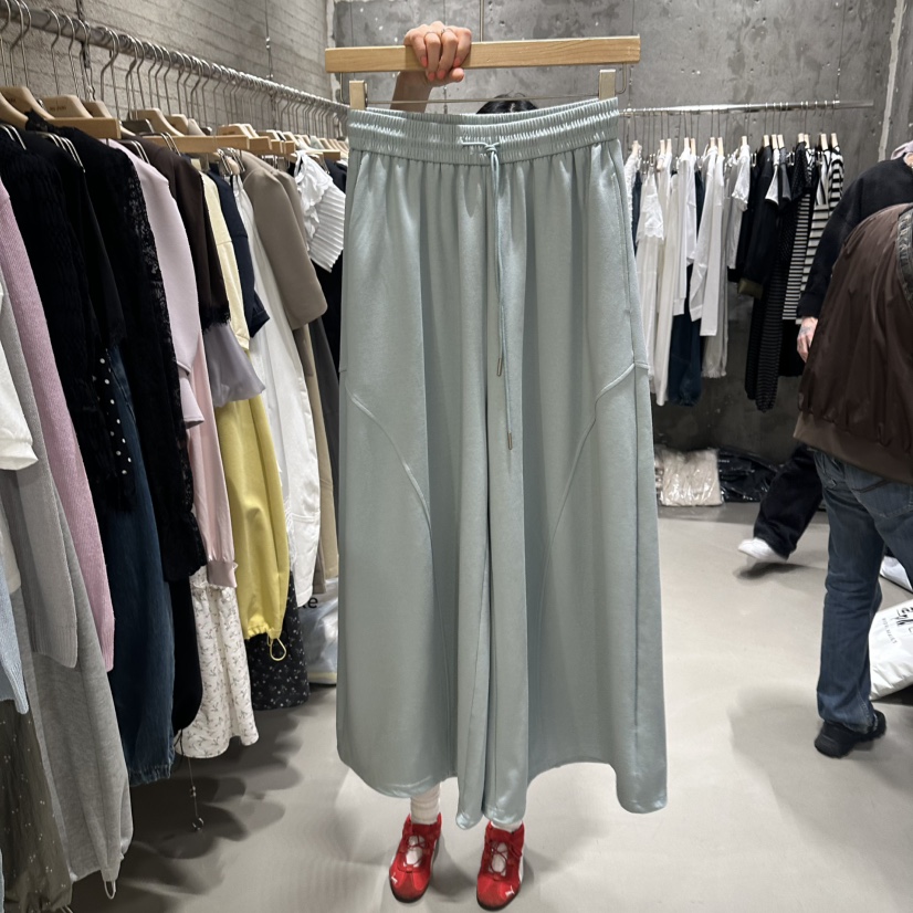 JUNI韓國直郵女裝新款人氣時尚職業熱賣26春夏休閑休閑褲my juni休閑褲圖色2