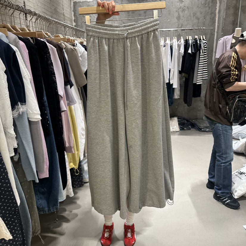 JUNI韓國直郵女裝新款人氣時尚職業熱賣26春夏休閑休閑褲my juni休閑褲圖色4