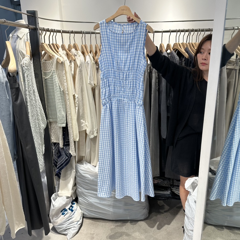 HABLE韓國直郵實拍女裝新款推薦人氣休閑26春夏時尚連衣裙HABLE連衣裙圖色1