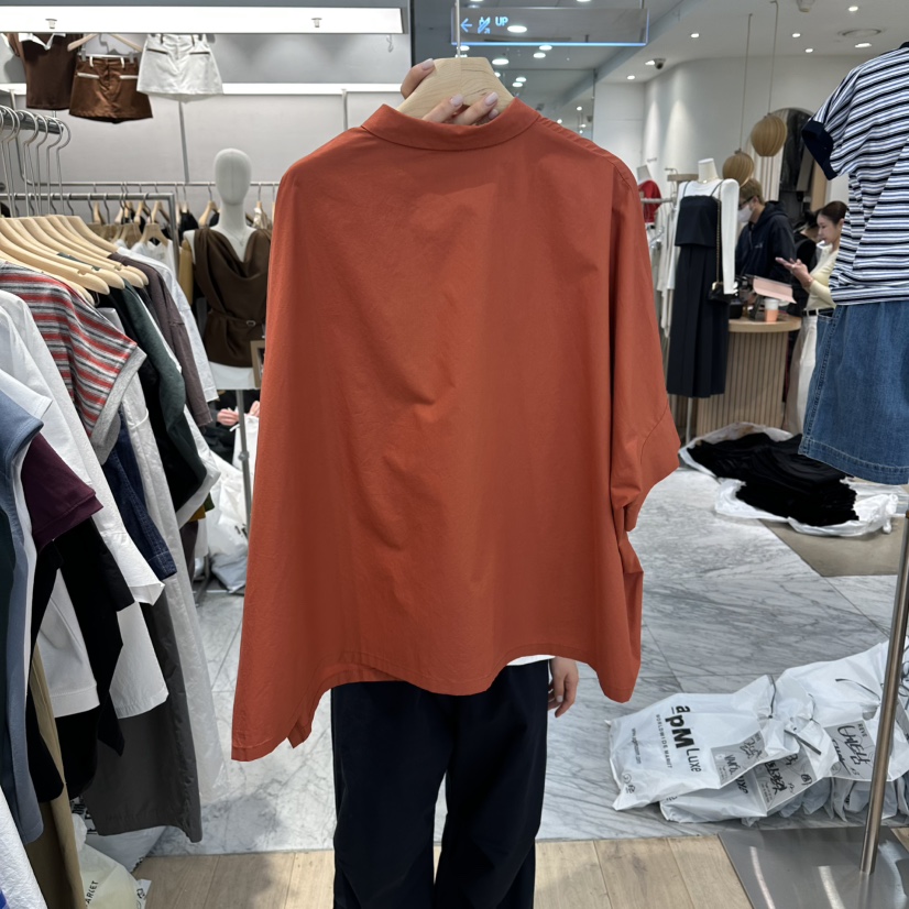 REVE-L韓國東大門直郵女士新款時尚職業休閑推薦襯衫蕾絲衫REVE-L襯衫/蕾絲衫