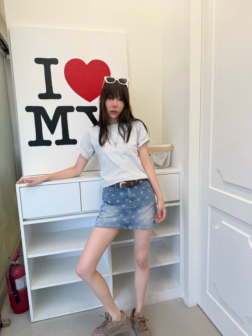 LUMIPLE韓國代購女士新品推薦職業人氣26春夏熱賣時尚T恤LUMIPLET恤