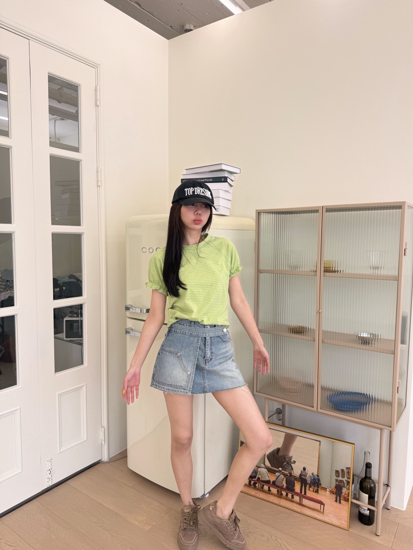 LUMIPLE韓國代購女士新品推薦職業人氣26春夏熱賣時尚T恤LUMIPLET恤