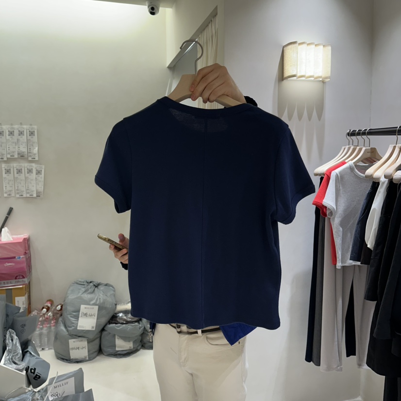 MILLIF韓國東大門代購女裝新款休閑推薦熱賣人氣時尚26春夏T恤MILLIFT恤
