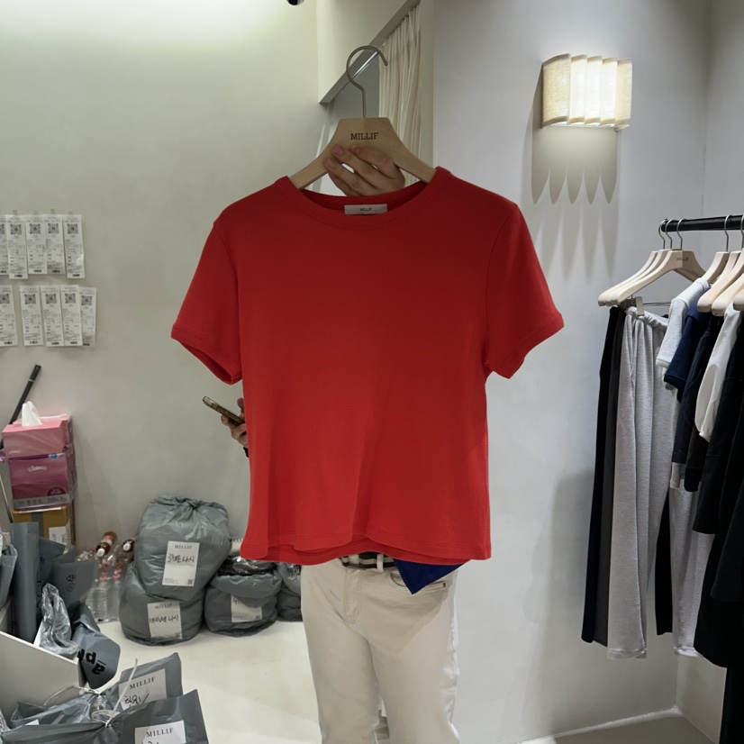 MILLIF韓國東大門代購女裝新款休閑推薦熱賣人氣時尚26春夏T恤MILLIFT恤圖色3
