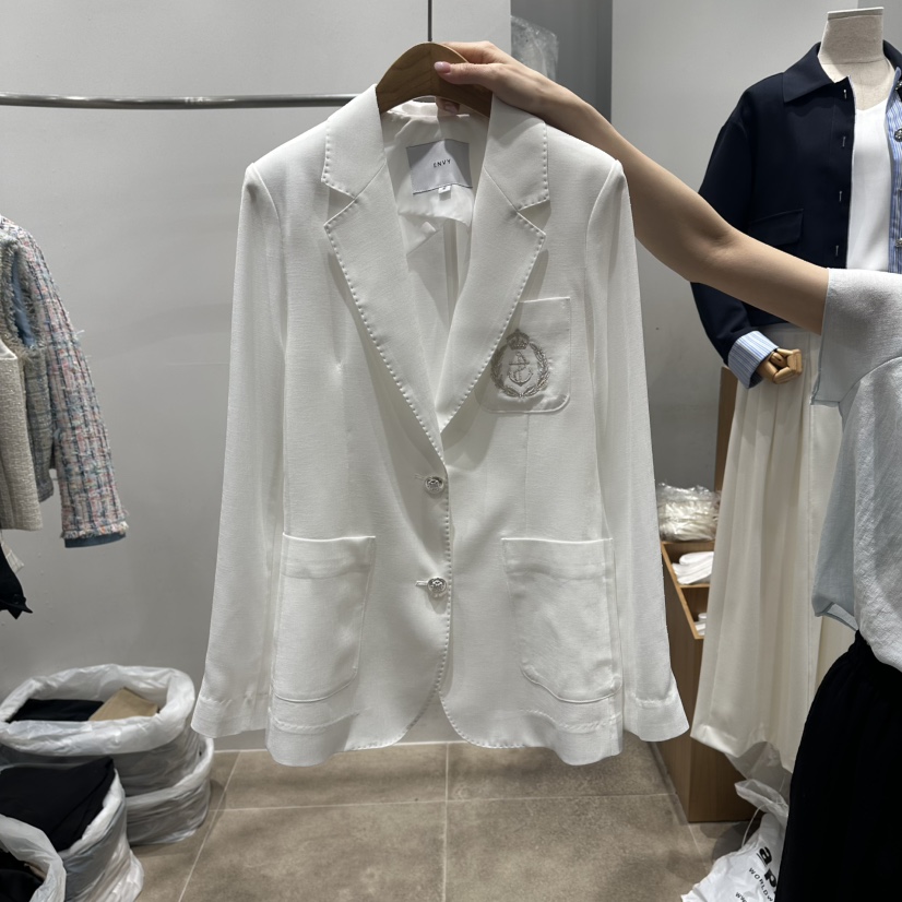 ENVY韓國代購女裝新品休閑熱賣職業時尚26春夏推薦人氣夾克ENVY夾克圖色1