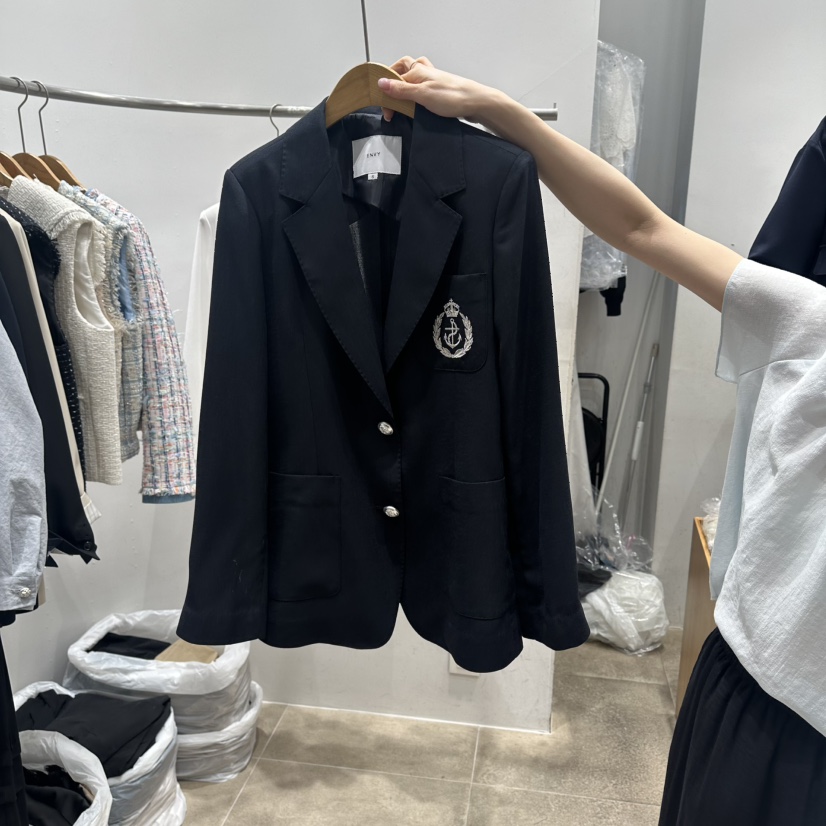 ENVY韓國代購女裝新品休閑熱賣職業時尚26春夏推薦人氣夾克ENVY夾克圖色2