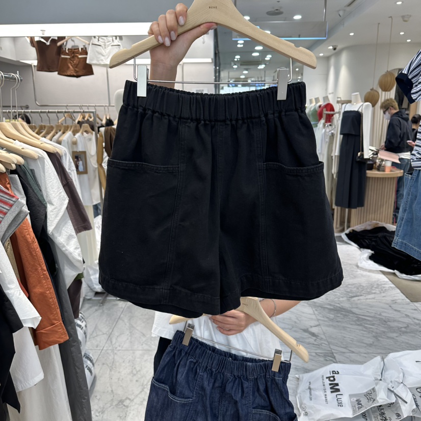 REVE-L韓國代購女士新款職業26春夏推薦時尚人氣休閑短褲REVE-L短褲圖色2