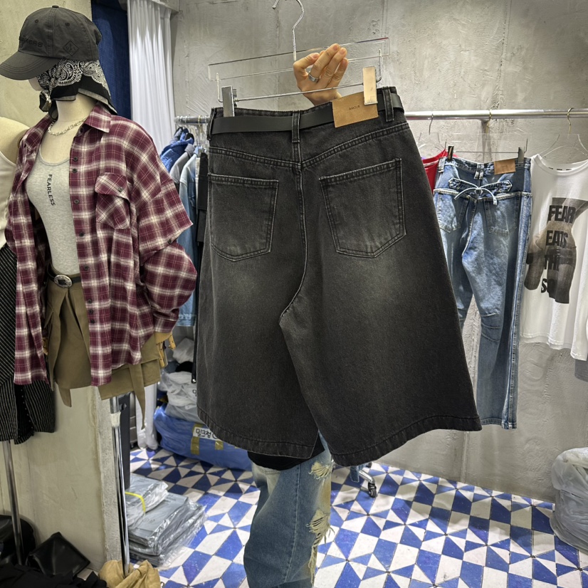 AMOUR韓國東大門代購女裝新品休閑熱賣時尚推薦短褲不含腰帶AMOUR短褲