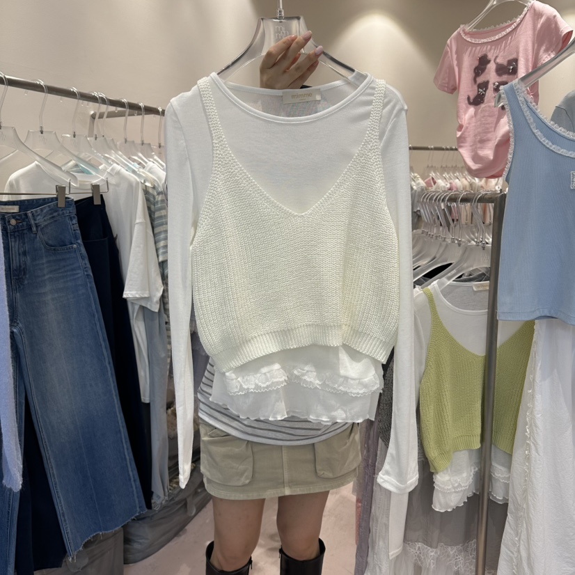 MIMME/LOOKK韓國東大門代購女士新款人氣推薦熱賣吊帶背心MIMME/LOOKK吊帶/背心圖色2