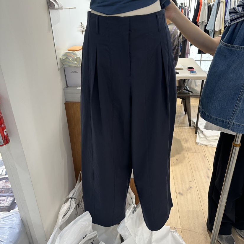 REVE-L韓國代購女士新款熱賣人氣時尚休閑26春夏休閑褲褶裥REVE-L休閑褲圖色2