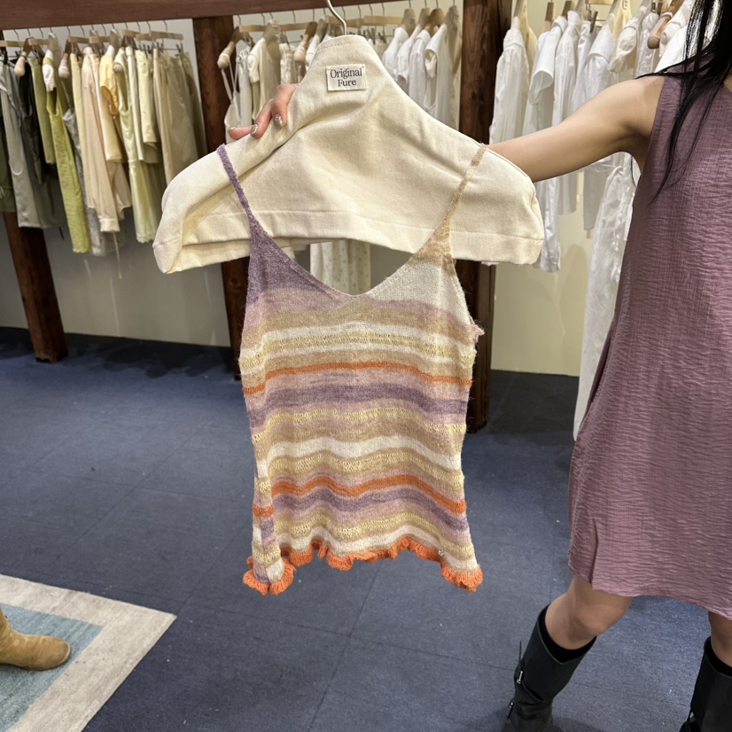 FURE韓國東大門代購女士新品人氣熱賣職業休閑推薦吊帶背心FURE吊帶/背心圖色2