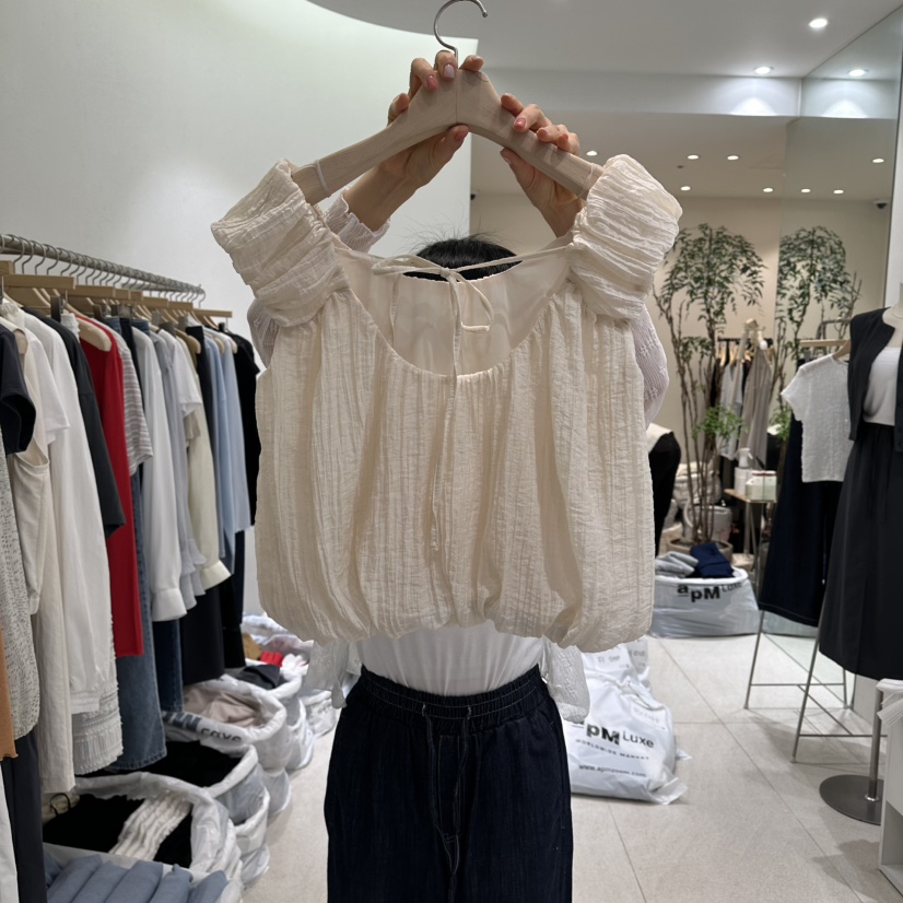 GRACIA韓國東大門代購女裝新品職業熱賣人氣26春夏襯衫蕾絲衫GRACIA襯衫/蕾絲衫