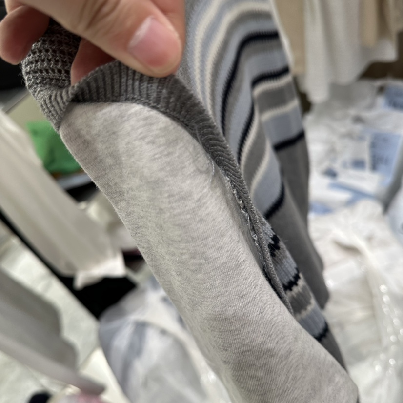 MELO韓國直郵實拍女裝新品休閑推薦26春夏熱賣針織衫假兩件MELO針織衫