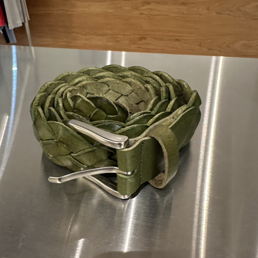 ANDMORE BUTTON韓國直郵女士新品人氣推薦時尚26春夏腰帶牛皮ANDMORE BUTTON腰帶圖色2