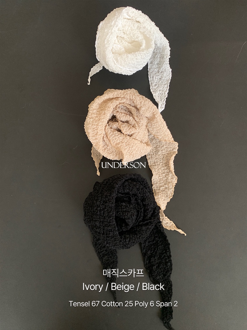 UNDERSON韓國直郵女士新款休閑人氣26春夏推薦圍巾披肩圍巾UNDERSON圍巾/披肩