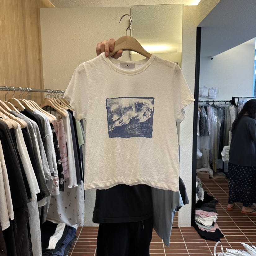 CHOI-L韓國直郵女裝新款熱賣職業時尚休閑推薦人氣26春夏T恤CHOIT恤圖色1