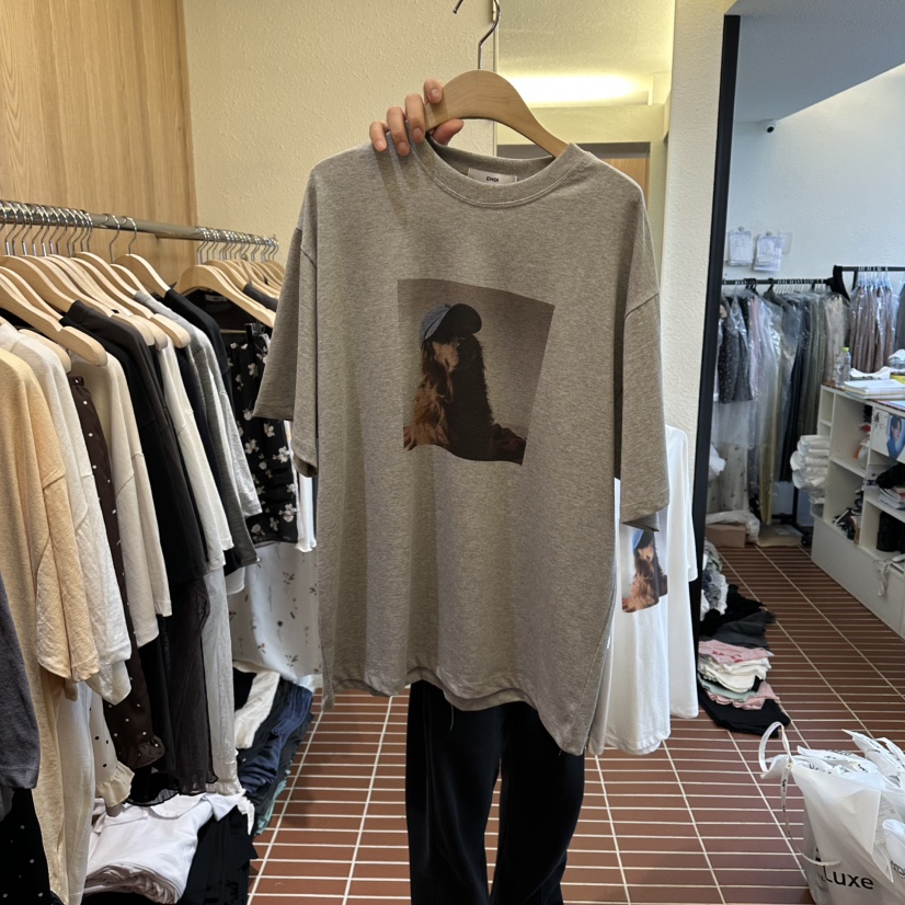 CHOI-L韓國東大門直郵女士新品推薦人氣時尚休閑職業T恤CHOIT恤圖色2