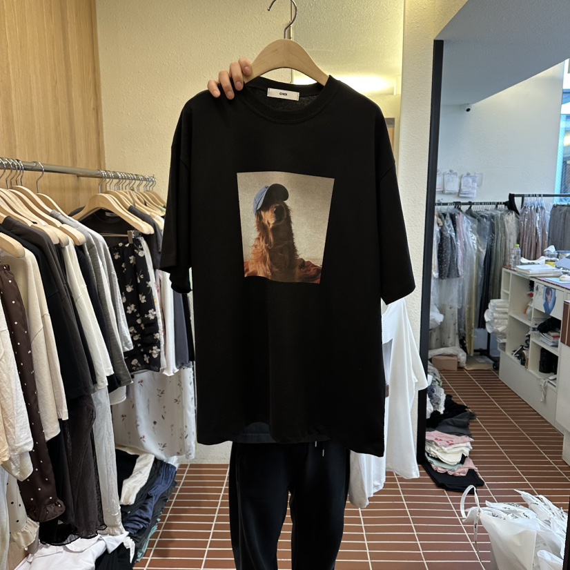 CHOI-L韓國東大門直郵女士新品推薦人氣時尚休閑職業T恤CHOIT恤圖色3